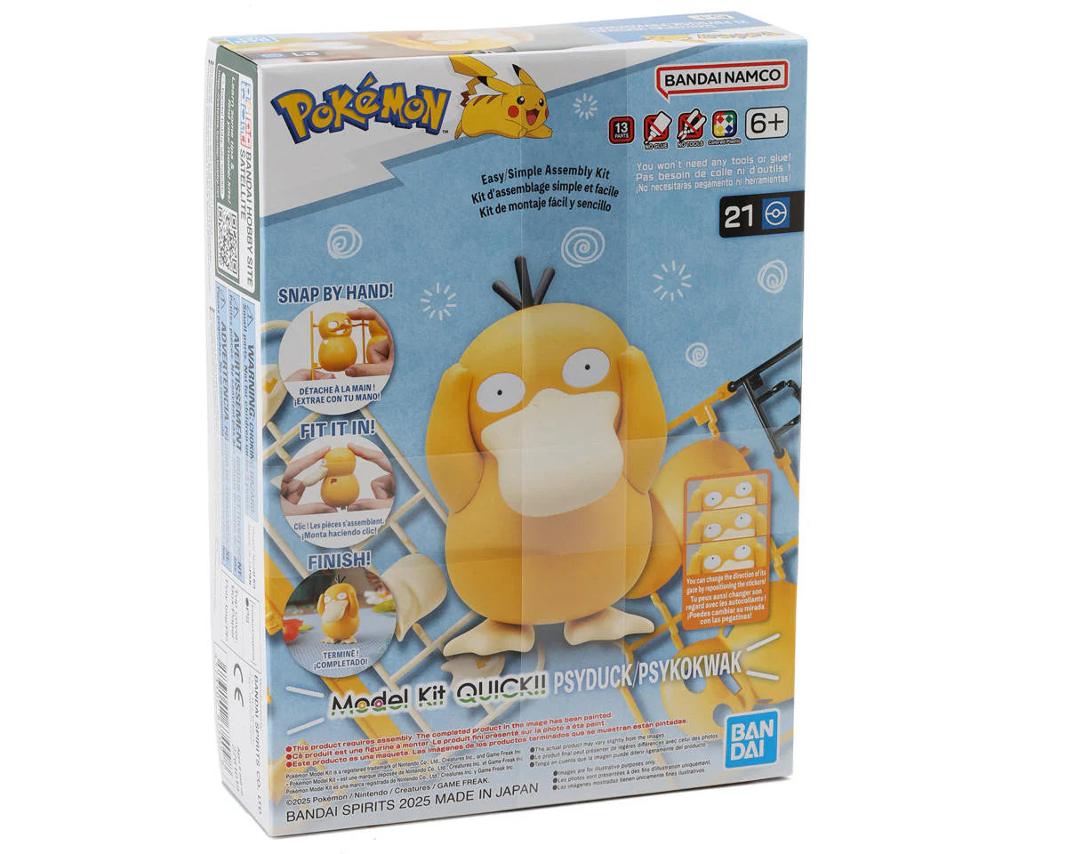 Pokemon Model Kit Quick!! 21 Psyduck