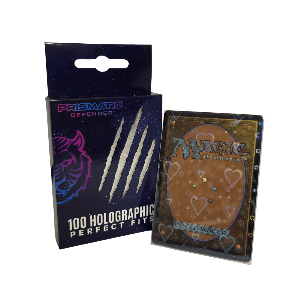 COMING SOON! Prismatic Defender: Holographic Perfect Fit Inner Sleeves, 100 Count (Choose Your Style!)
