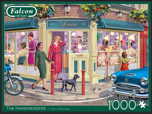 Falcon de Luxe The Hairdresser 1000 Piece Jigsaw Puzzle