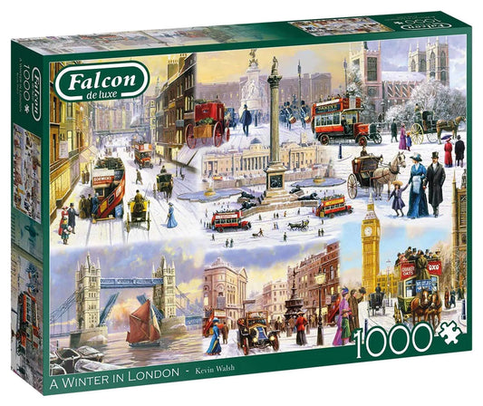 A Winter in London 1000 Piece Puzzle