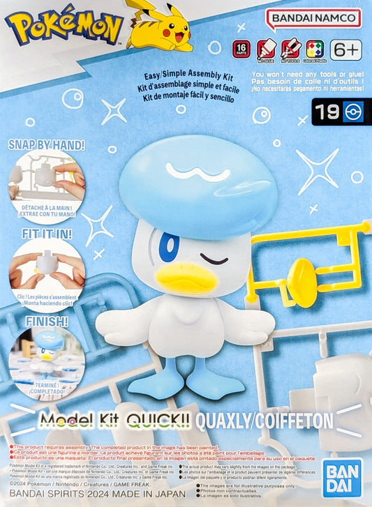 Pokemon Model Kit Quick!! 19 Quaxly