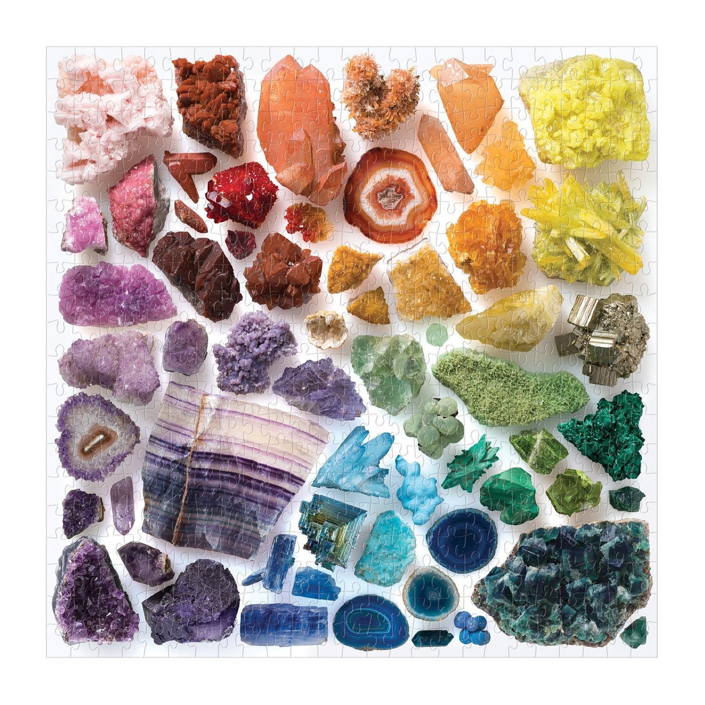 Rainbow Crystals 500 Piece Puzzle