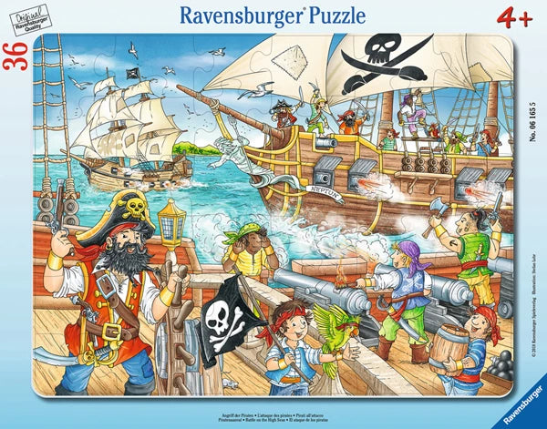 Battle on the High Seas 36 Piece Puzzle