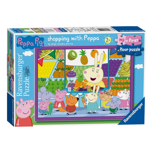 FINAL SALE: Shopping with Peppa 16 Piece Puzzle