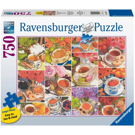 Mardell Schuster: Teatime 750 Piece Large Format Puzzle