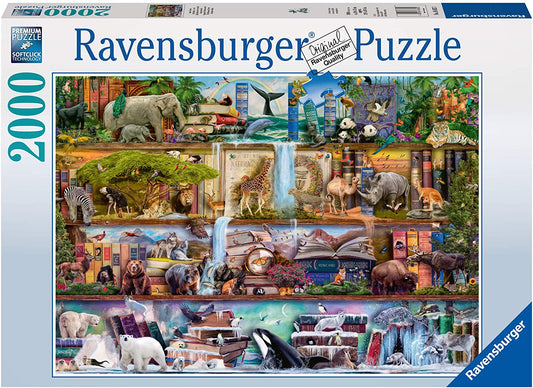 Wild Kingdom Shelves: 2000 Piece Puzzle