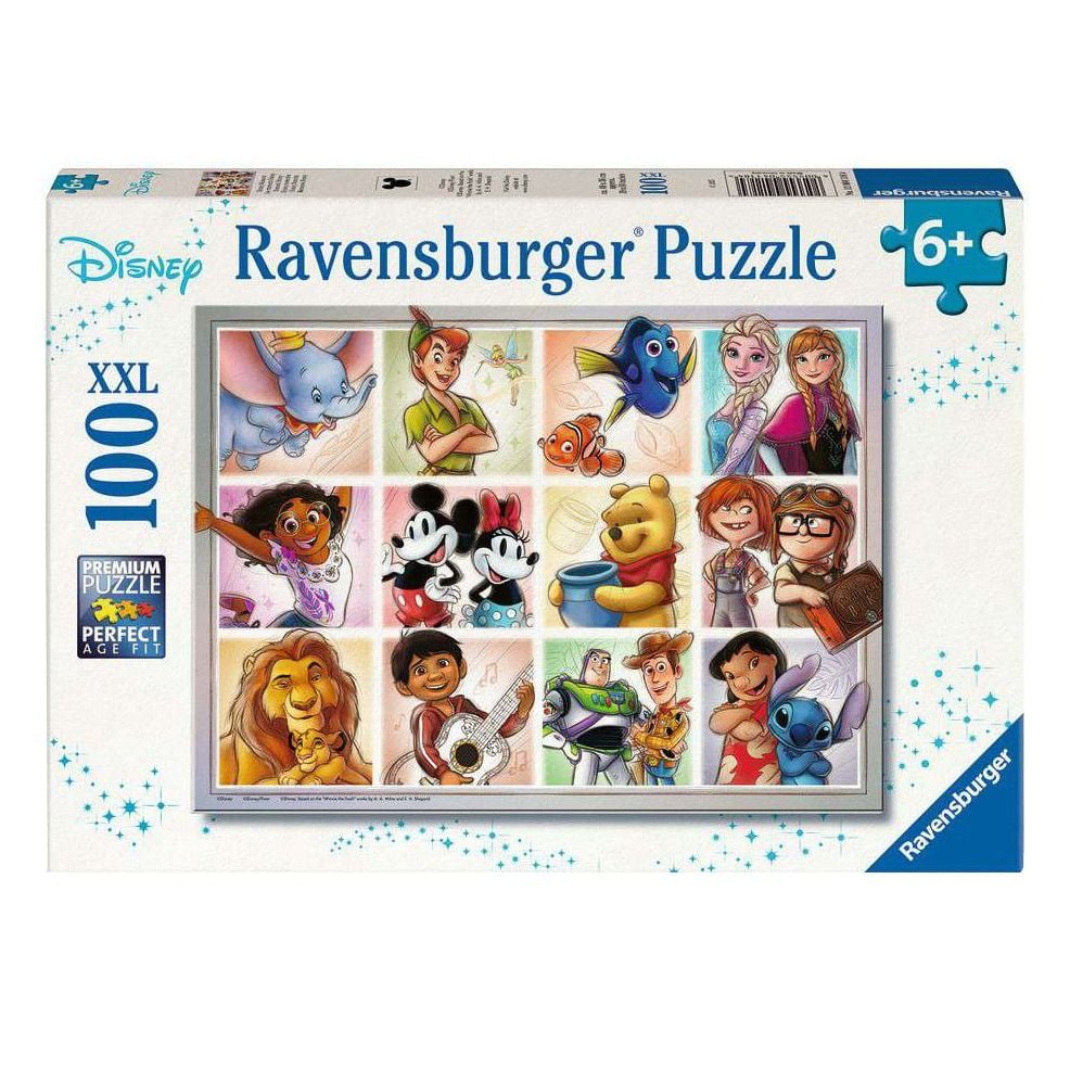 Ravensburger Disney Multi Character XXL Jigsaw Puzzle 100 Piece