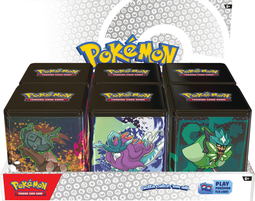 Pokémon - Trading Card Game: Stacking Tins (Q1 2025, Random, 1 of 6)