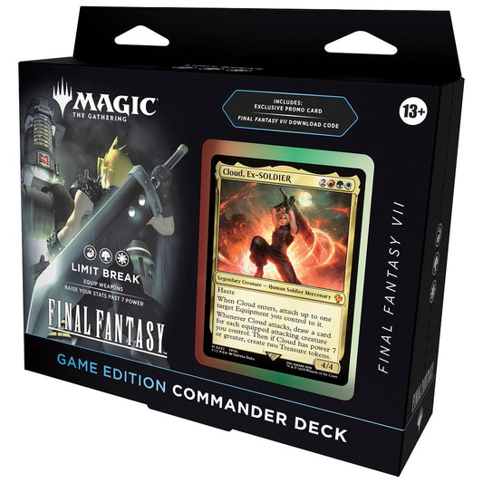 Magic: The Gathering - Final Fantasy Holiday FFVII Video Game Commander Deck (Limit 1)
