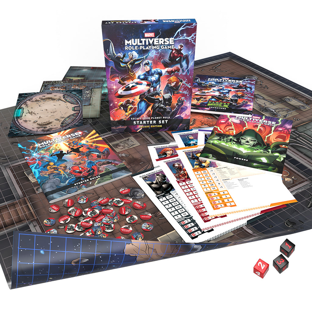 Marvel Multiverse RPG: Escape From Planet Hulk - Starter Kit
