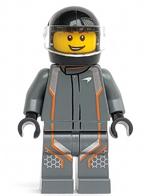 LEGO® Minifigure McLaren Senna Driver (sc069) - USED