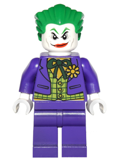 LEGO® Minifigure The Joker - Lime Vest (sh0005)