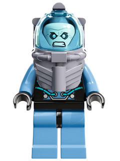 LEGO® Minifigure Mr. Freeze, Medium Blue (sh0049) - USED