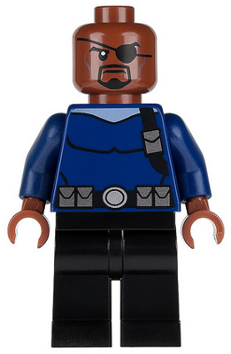 sh0056   Minifigure   Nick Fury