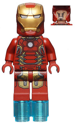LEGO® Minifigure Iron Man - Mark 43 Armor (sh0167) - Used