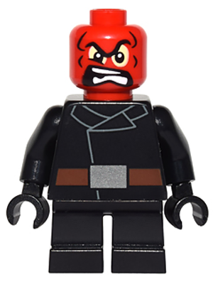 LEGO® Minifigure Marvel Red Skull - Short Legs (sh0251) - Used