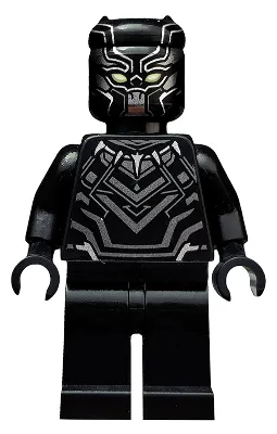 sh0263   Minifigure   Black Panther - Animal Tooth / Claw Necklace