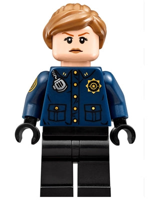 sh0346   Minifigure   GCPD Officer - Female