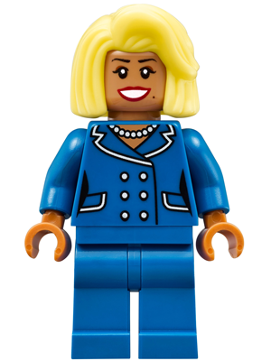 sh0350 Minifigure Mayor McCaskill - Blue Suit