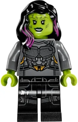 sh0388   Minifigure   Gamora - Silver Armor