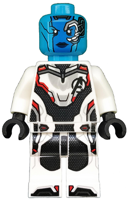 sh0574 Minifigure Nebula - White Jumpsuit