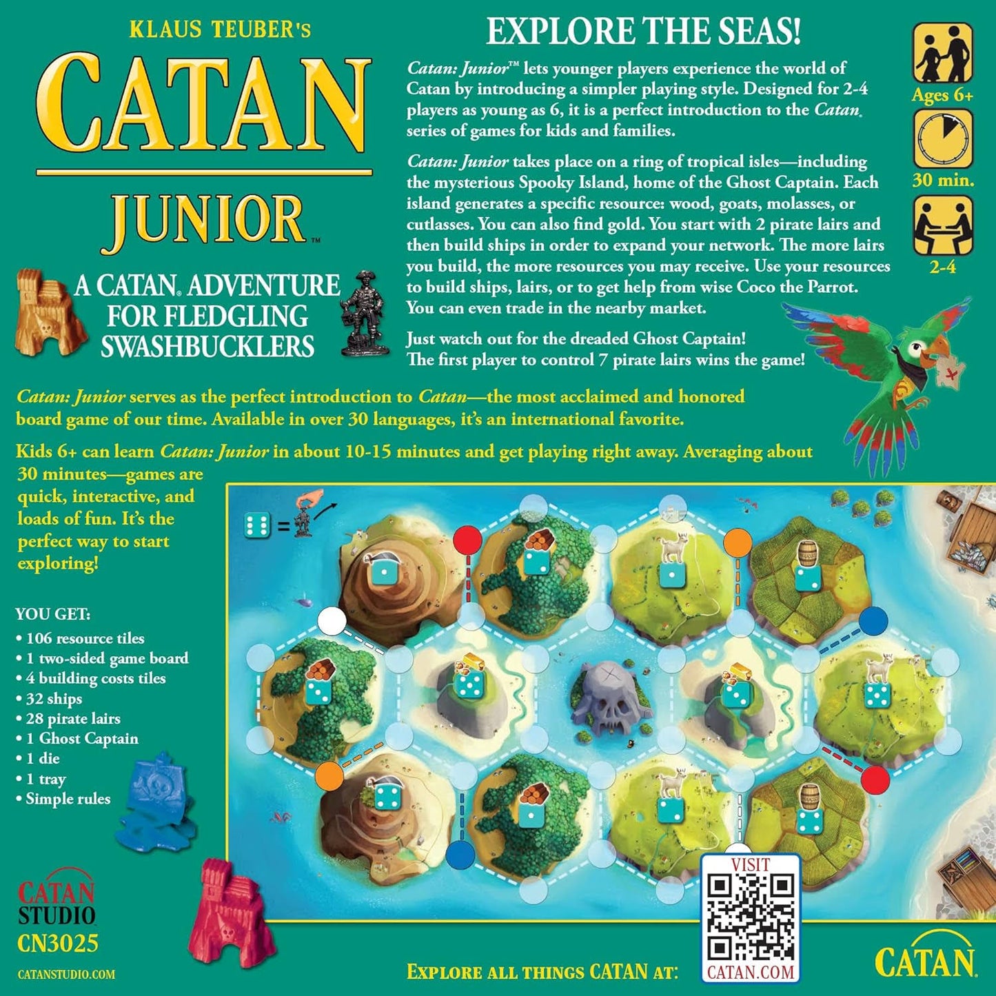 GAME RENTAL: Catan Junior