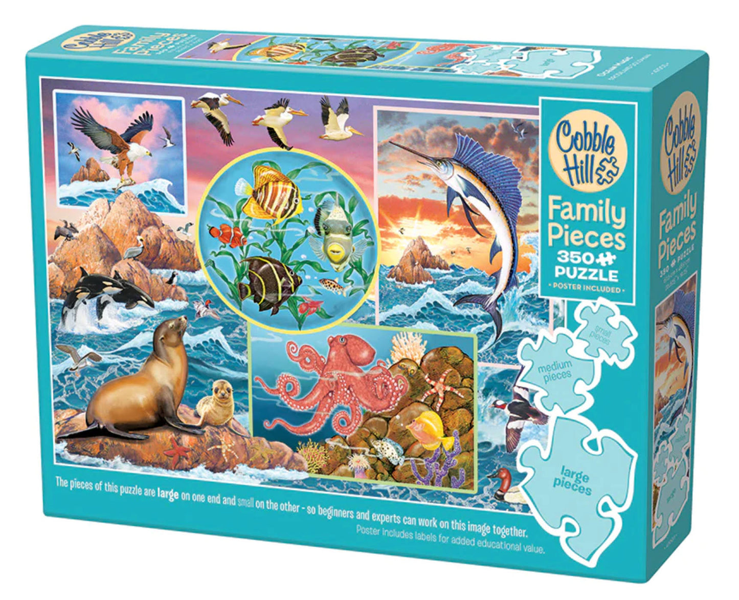 Cobble Hill Ocean Magic: 350 Piece Puzzle