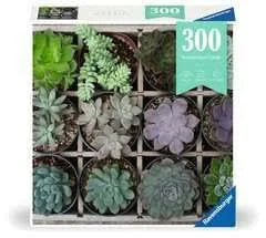 PUZZLE RENTAL: Ravensburger Puzzle Moments Green Succulents- 300 Piece Puzzle