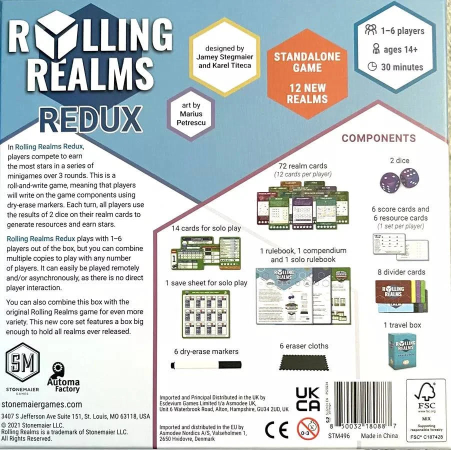 GAME RENTAL: Rolling Realms Redux