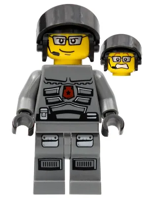 sp094   Minifigure   Space Police 3 Officer 1