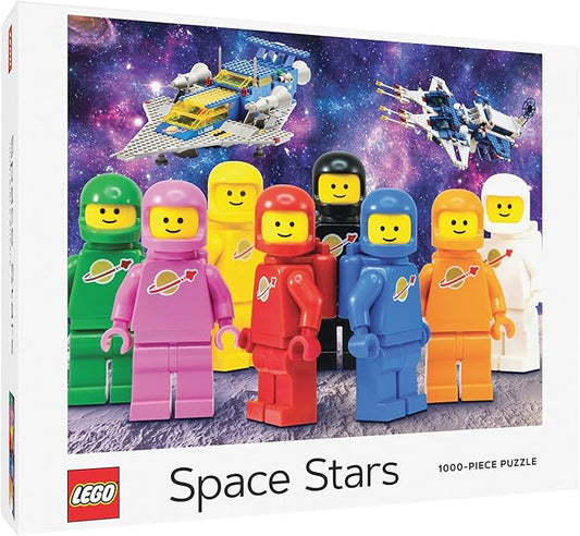 PUZZLE RENTAL: Lego Space Stars- 1000 Piece Puzzle