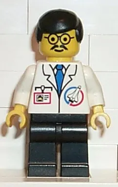 splc006   Minifigure   Launch Command - Scientist / Professor