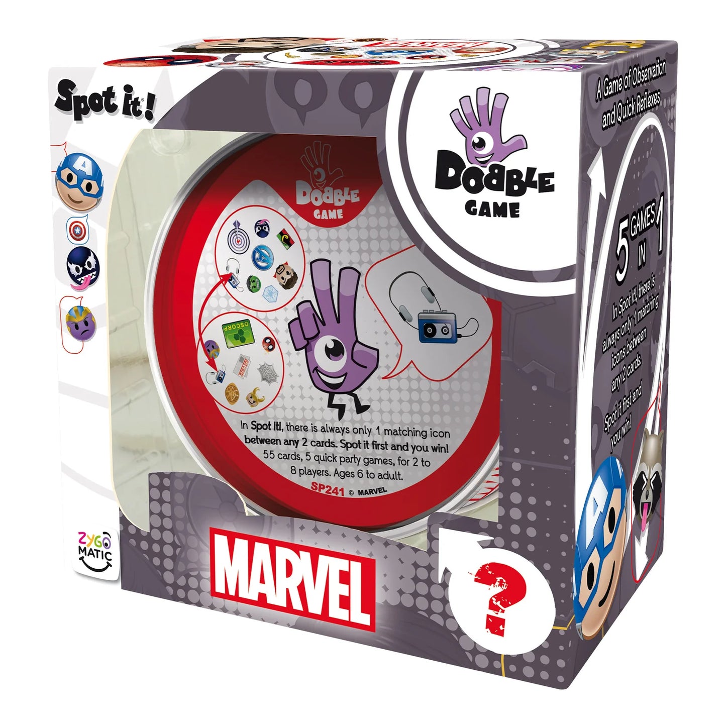 Spot It! Marvel Emoji (Eco Blister) ML