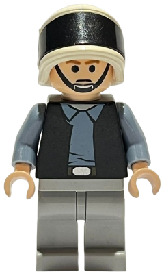 LEGO® Minifigure Rebel Fleet Trooper / Rebel Scout Trooper - Plain Vest, Frown (sw0187)