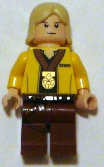 LEGO® Minifigure Luke Skywalker - Celebration, Yellow Jacket, White Pupils (sw0257a)