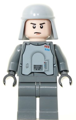 General Maximillian Veers - Chest Armor, Light Bluish Gray Helmet