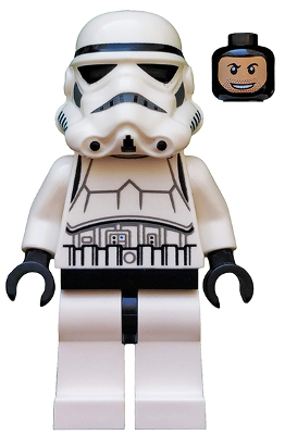 LEGO® Minifigure Imperial Stormtrooper - Printed Black Head, Dotted Mouth Helmet, Detailed Armor (sw0366)