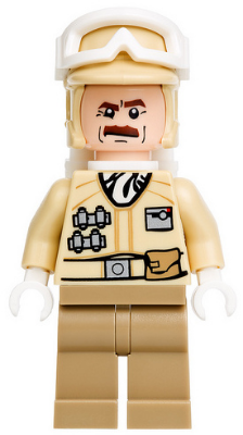 sw0425 Hoth Rebel Trooper Tan Uniform (Moustache)