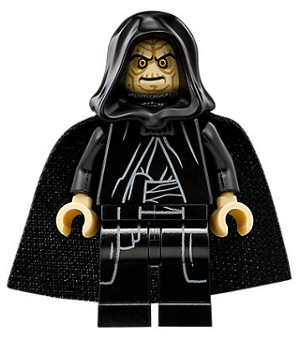 LEGO® Minifigure Emperor Palpatine (Spongy Cape) (sw0634a)