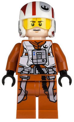 LEGO® Minifigure Resistance Pilot X-wing (sw0659) - USED