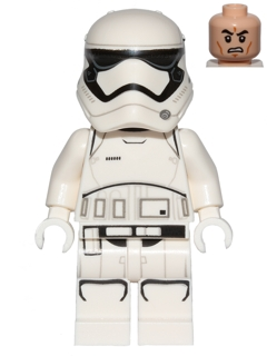 sw0667 Minifigure First Order Stormtrooper (Rounded Mouth Pattern)