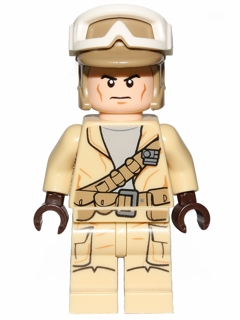 LEGO® Minifigure Rebel Trooper, Goggles, Dark Tan Helmet (sw0688)