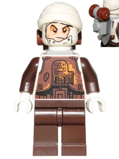 LEGO® Minifigure Dengar (White Torso) (sw0751) - USED