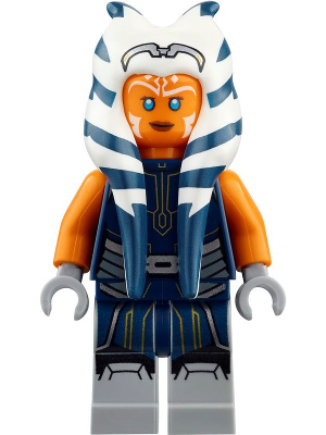 LEGO® Minifigure Ahsoka Tano (Adult) - Dark Blue Jumpsuit (sw1096) - USED