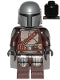 sw1135 The Mandalorian / Din Djarin / 'Mando' - Silver Beskar Armor, Cape