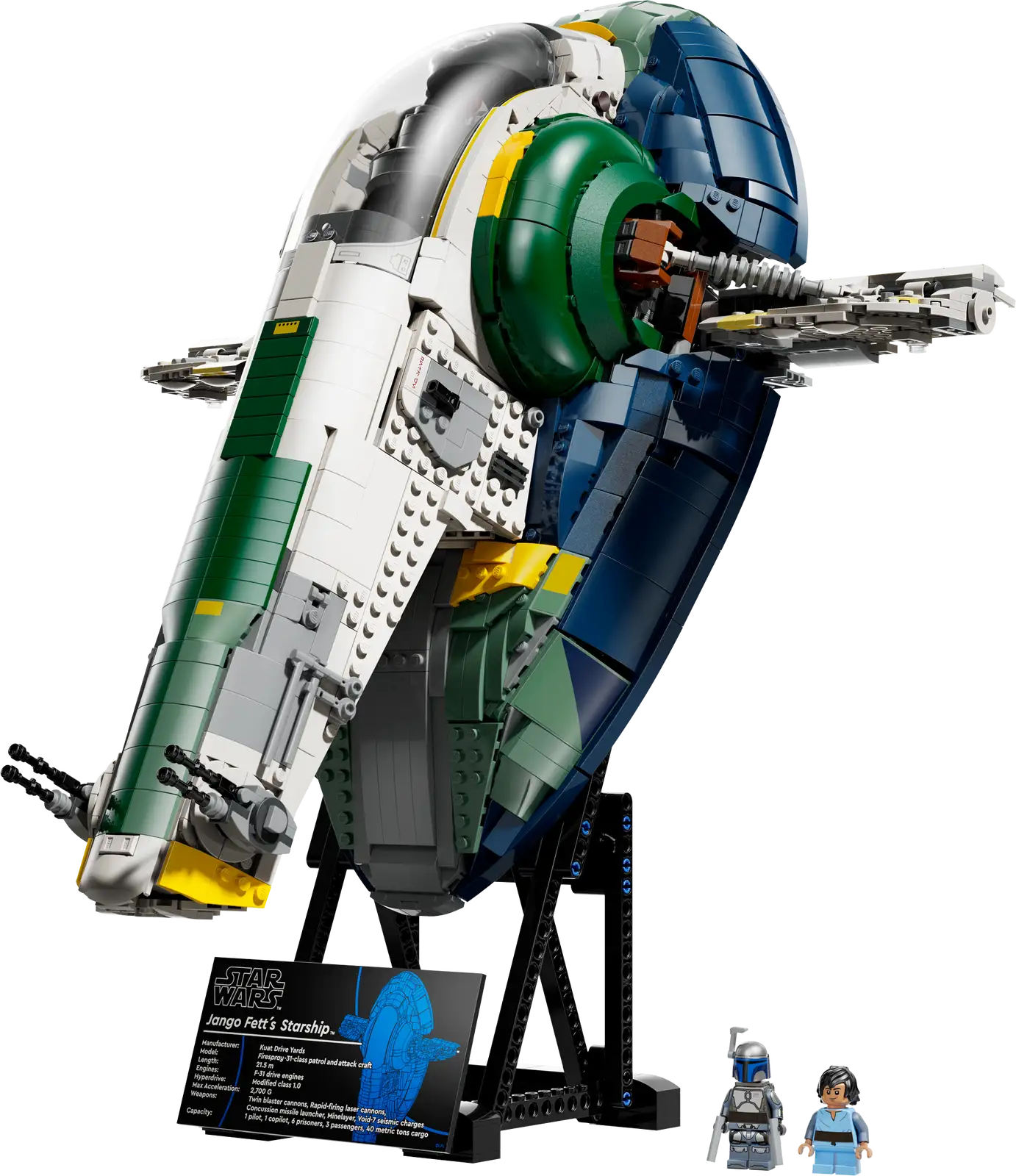 LEGO® Exclusive Star Wars™ Jango Fett’s Firespray-Class Starship 75409