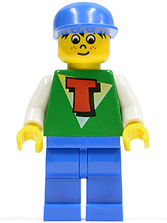 LEGO® Minifigure Time Cruisers - Timmy with Blue Legs, Blue Cap (tim004) - USED