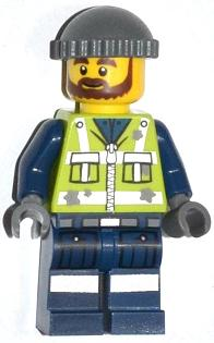 LEGO® Minifigure Garbage Man Grant (tlm050)