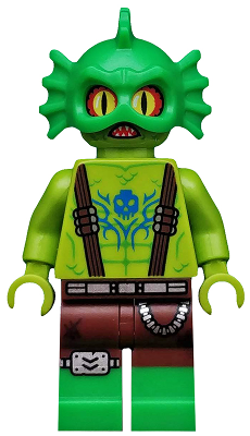 Swamp Creature, The LEGO Movie 2 (Minifigure Only without Stand and Accessories)