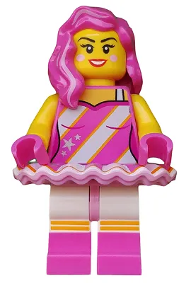 tlm158   Minifigure   Candy Rapper, The LEGO Movie 2 (Minifigure Only without Stand and Accessories)